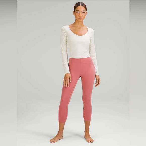Lululemon Pink Leggings - Picture 1 of 9